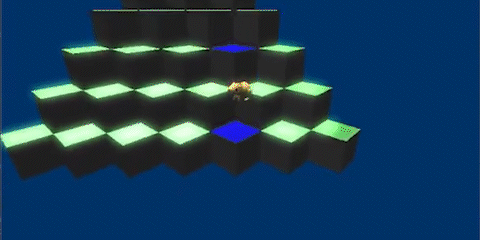 3D Qbert C++ Game Engine preview
