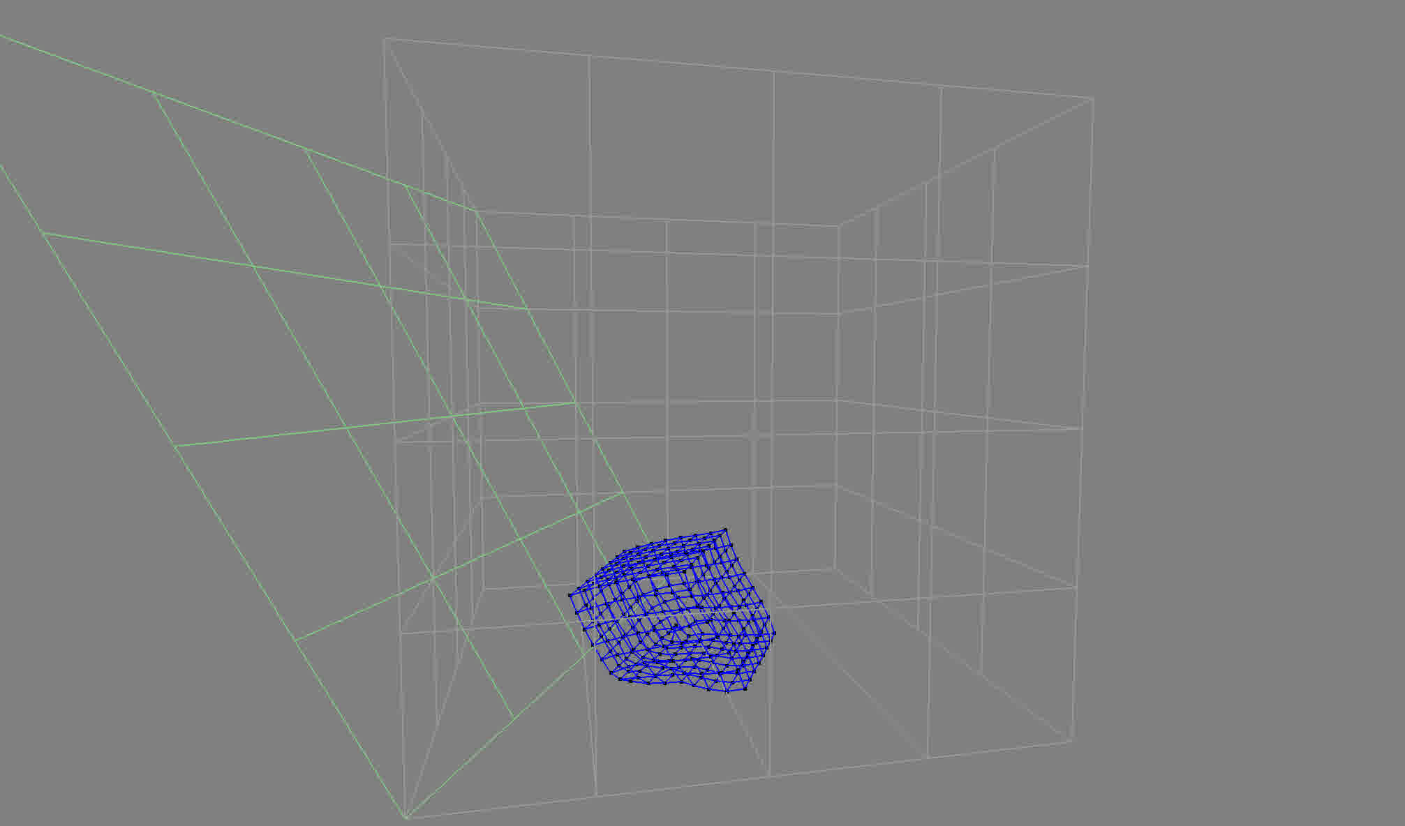 Jello cube simulation